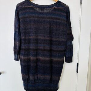 Autumn Cashmere loose knit tunic sweater